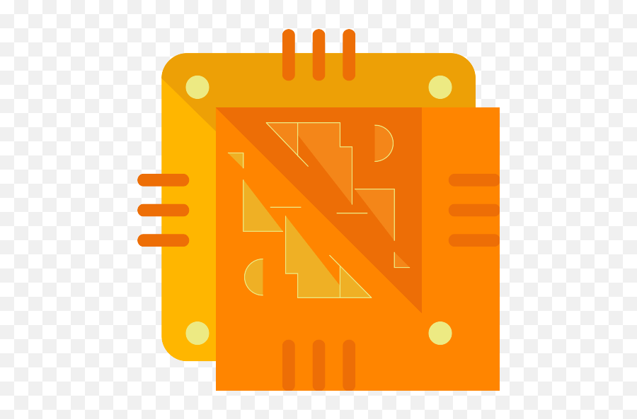 Cpu Vector Svg Icon 30 - Png Repo Free Png Icons Png Technology Orange Icon,Processor Icon