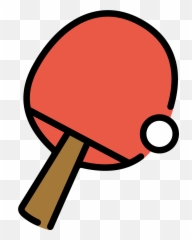 Ping Pong Emoji Clipart Free Download Transparent Png - Pong Emoji