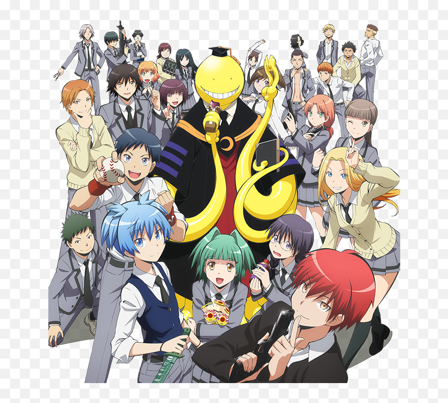 Anime Merchandise Free Png Images - Assassination Classroom,Anime Smile Png  - free transparent png images 