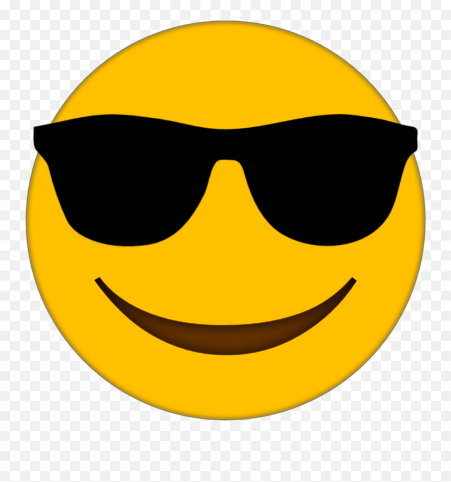 Download Free Png Sunglasses Emoji Transparent Image - Emoji With Sunglasses Png,Surprised Emoji Transparent Background