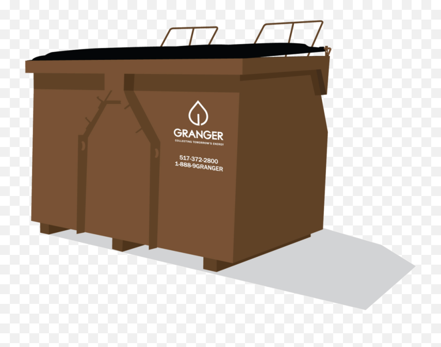 Commercial Recycling For Businesses Granger - Dumpster Png,Small Trash Can Icon