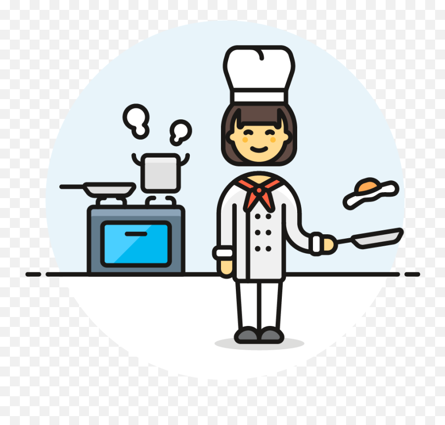 Iconimage Creator - Pushsafer Send Push Notifications Cooking Png,Female Chef Icon