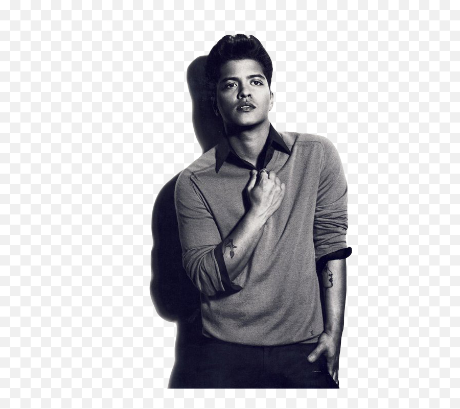 Png Bruno Mars Dívky Jsou Vítány - Bruno Mars Black White,Bruno Mars Png