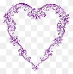 Purple Heart Png Files - Free Wedding Clip Art