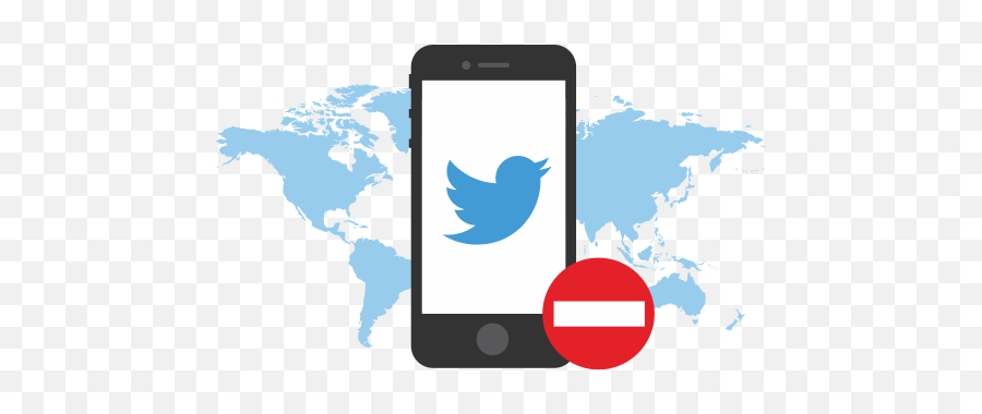 Unblock Twitter In Any Location Hideme - High Resolution World Map Brown Png,Twitter T Icon Png