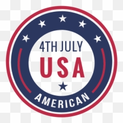 4th Of July Usa Badge Design Transparent Png U0026 Svg Vector - American