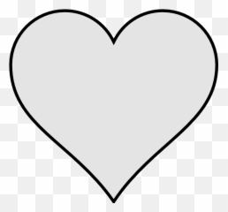 Download Heart No Background - White Icon Transparent Shape Vector png