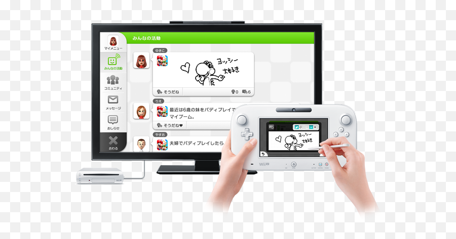 Miiverse Wii U Png Tvii Icon