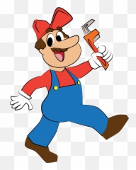 Wrench Clipart Blue - Plumber Png Transparent