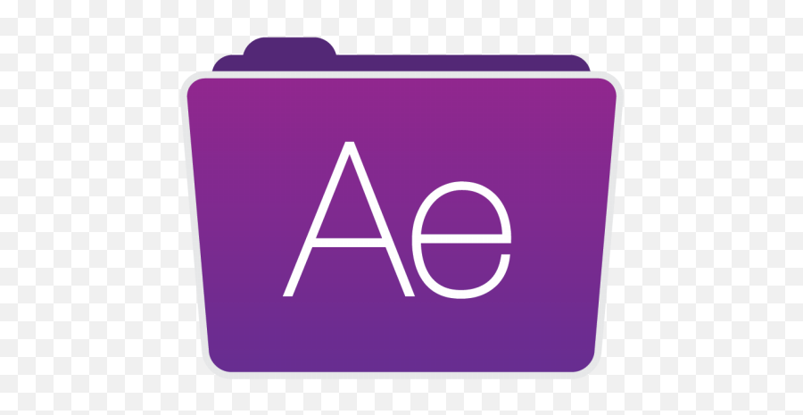 After Effects Folder Icon - Adobe After Effects Folder Icon Png,After Effects Logo Png