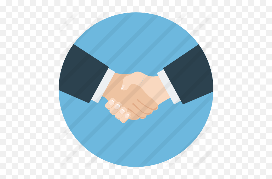 Shake Hands - Business Partner Diagram Icon Png,Handshake Png