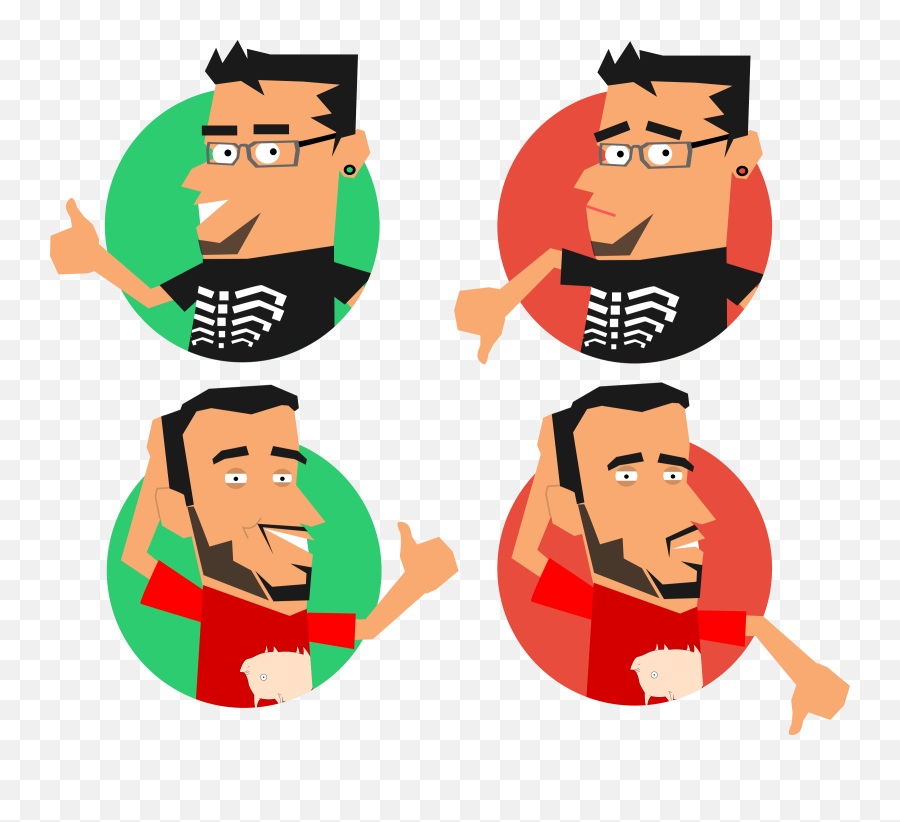 Caricature Character Co - Workers Free Vector Graphic On Pixabay Likes And Dislikes Icon Png,Workers Png