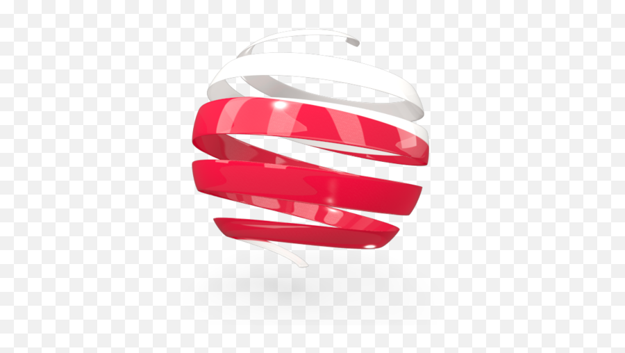 Round 3d Icon - Poland Flag 3d Png,Poland Flag Png