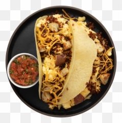 Quinoa Chorizo Breakfast Tacos - Transparent Breakfast Tacos Png,Tacos Png