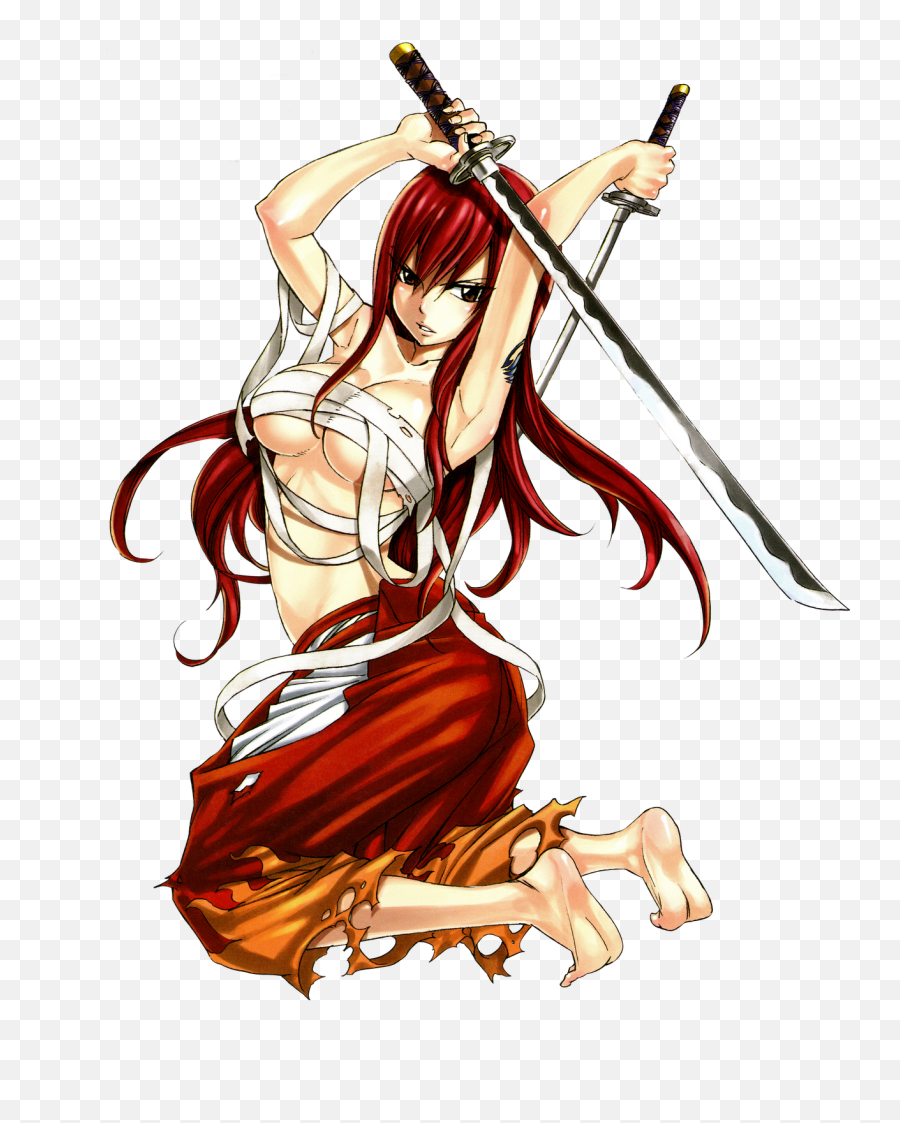 Fairy Tail Erza Scarlet Png By - Erza Scarlet Png,Fairy Tail Transparent