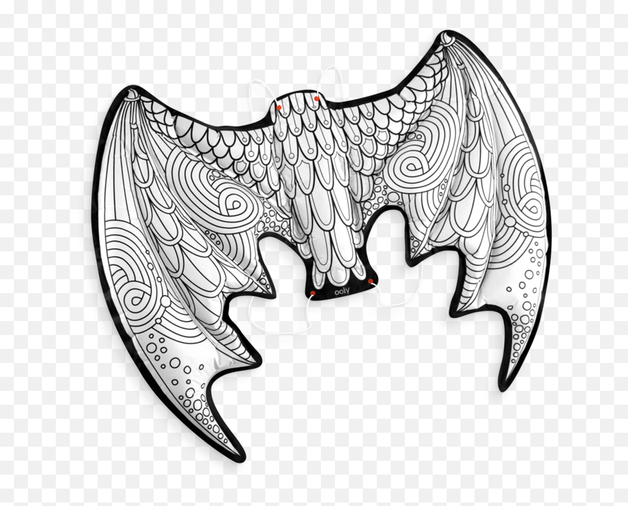 3d Colorables Dress Up Dragon Wings - Dragon Wings To Color Png,Dragon Wings Png
