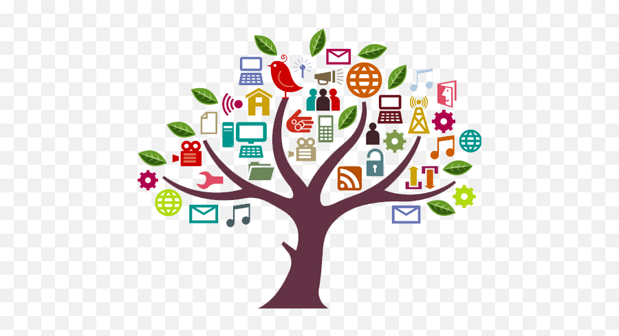 Transparent Online Marketing - Education Tree Vector Png,Graphic Png