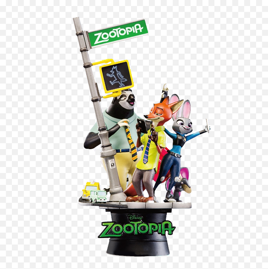 Download Beast Kingdom Toys Disney Zootopia Figure Toyslife - Beast Kingdom Big Hero 6 Png,Zootopia Png