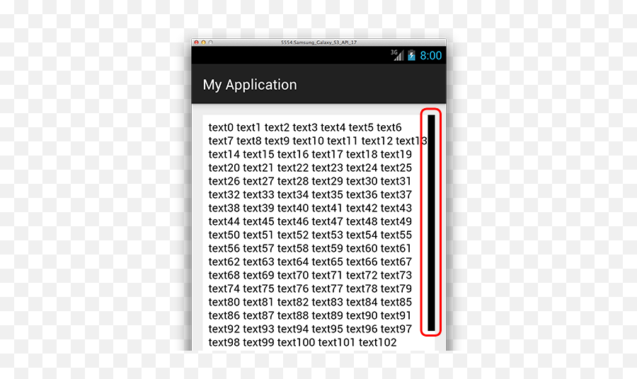 Android Webview Scrollbar Is A Black - Position Absolute Png,Scroll Bar Png
