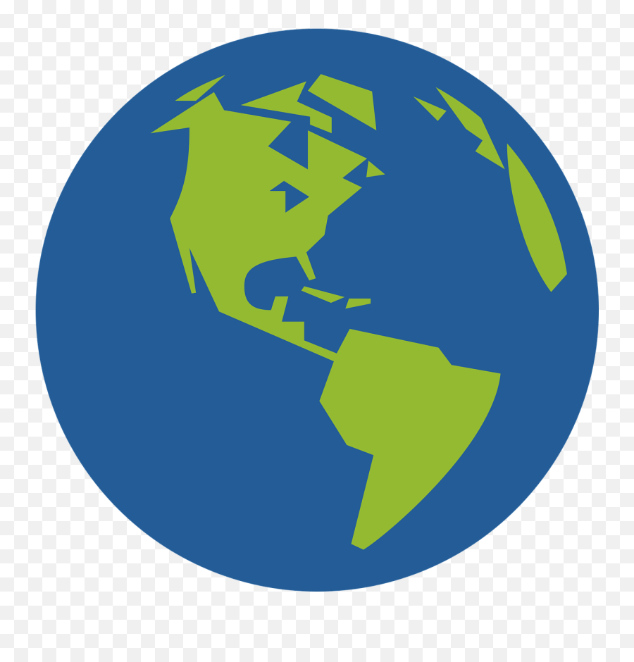 America Earth Globe - Free Vector Graphic On Pixabay Globe Icon Blue Png,Globe Vector Png