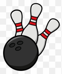 Library Of Bowling Cross Pins Svg Black - Clip Art png