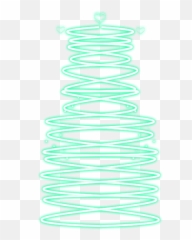 Glowing Swirls Png - Neon Effect