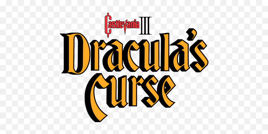 Castlevania Iii Draculau0027s Curse - Vg Legacy Developed By Castlevania Iii Curse Logo Png,Castlevania Png