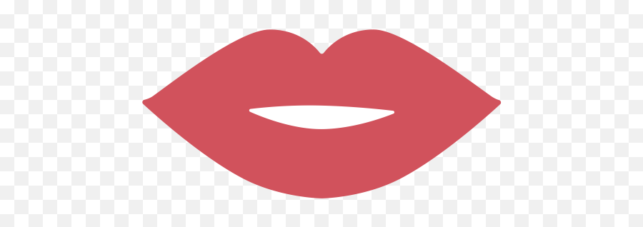 Kiss Icon - Lips Flat Png,Lipstick Kiss Png