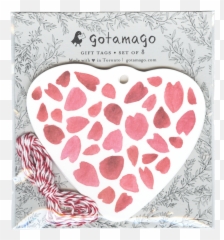 Sakura Heart - DieCut Gift Tag Set of 8 png