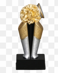Victory Cup Resin Cheer Trophy - png