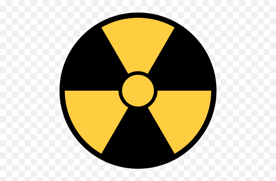Radioactive Icon - Clip Art Nuclear Energy Symbol Png,Radiation Symbol Png