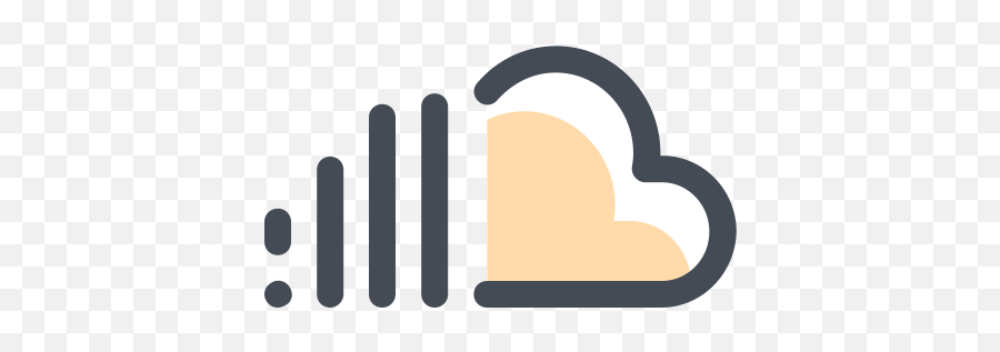 Soundcloud Png Icon - Pastel Soundcloud Logo,Soundcloud Icon Png