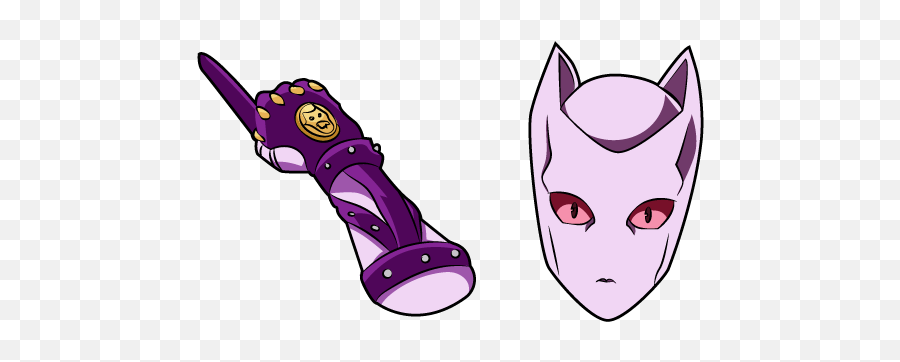 Killer Queen Cursor - Killer Queen Jojo Head Png,Jojo's Bizarre Adventure Logo