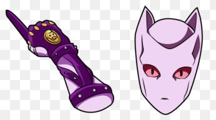 Killer Queen Cursor - Killer Queen Jojo Head Png,Jojo's Bizarre Adventure Logo