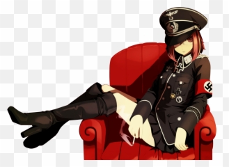 Anime Girl Sexy - Nazi Png