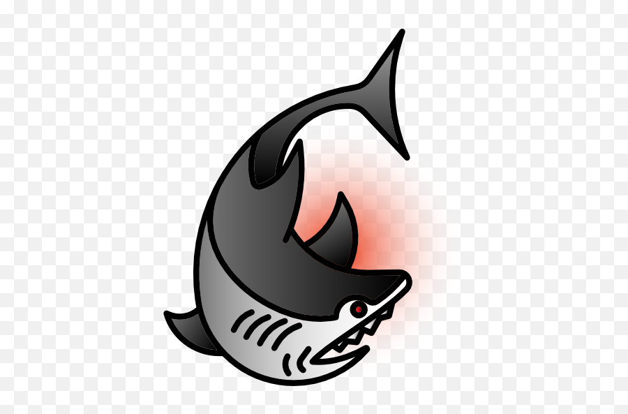 Icon Tattoo - Old School Shark Tattoo Png,Knife Tattoo Png