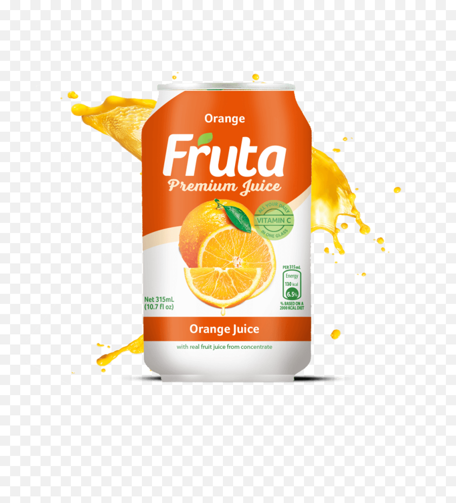 Orange U2013 Fruta - Fruta Fruit Punch Can 315 Ml Png,Orange Juice Png