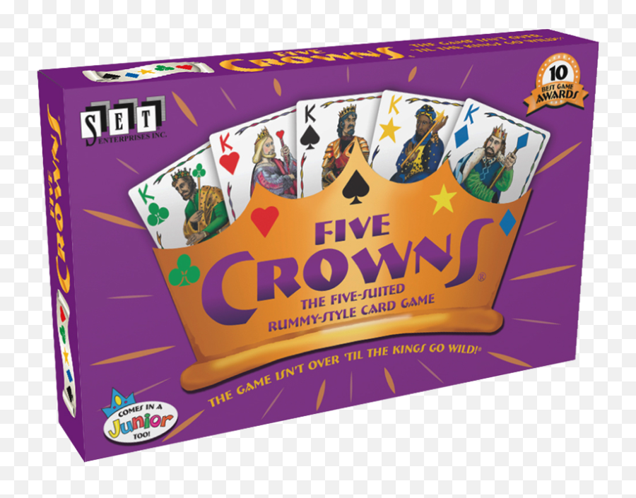 Five Crowns - Five Kings Card Game Png,Crowns Png