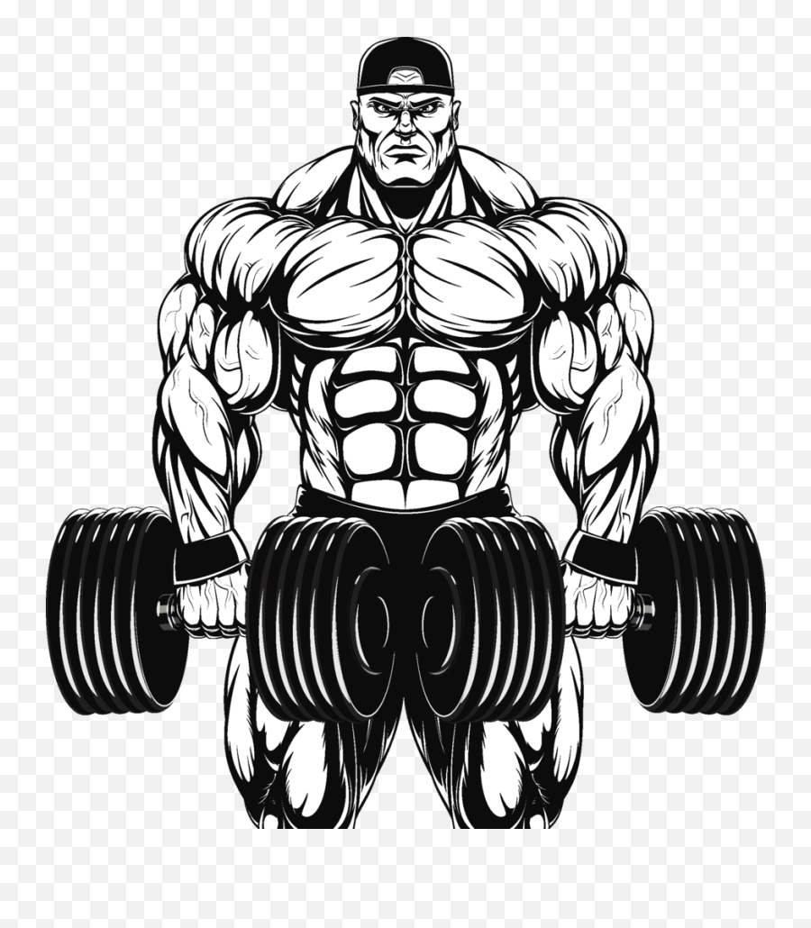 Body Builder Png - Body Builder Drawing For Download,Body Builder Png