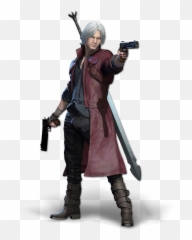 Fanmade Dante Devil May Cry Smashified - Render png