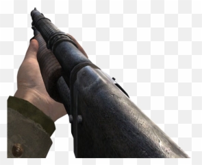 Download M1897 Trench Gun Cod2 - Shotgun First Person Png