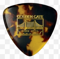 Golden Gate Mp - 10 Deluxe Tortoise Large Triangle One Pick Golden Gate Guitar Picks Png,Guitar Pick Png
