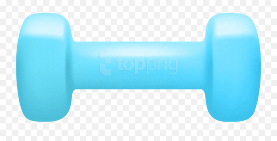 Free Png Download Blue Dumbbell - Vertical,Dumbbell Transparent Background