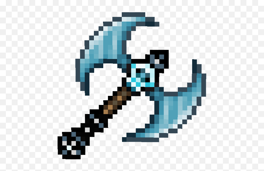 Diamond Battle Axe Nova Skin - Cool Minecraft Diamond Axe Png,Battle Axe Png