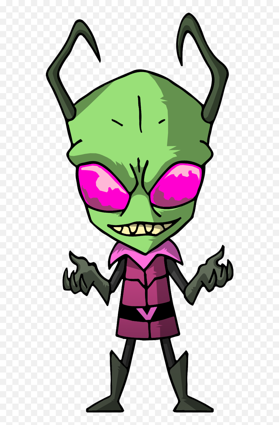 Invader Zim - Ben 10 Invader Zim Png,Invader Zim Png