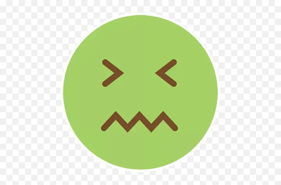 Flat Circle Emoji Png Photos - Emoji Blue Scared Face,Clock Emoji Png