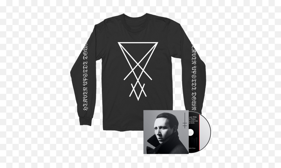 Cd Album Bundle - Heaven Upside Down Cd Png,Marilyn Manson Logos