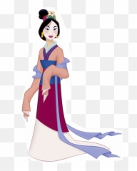 Princess Mulan Transparent Cartoon - Princess Mulan Disney Png,Mulan Transparent