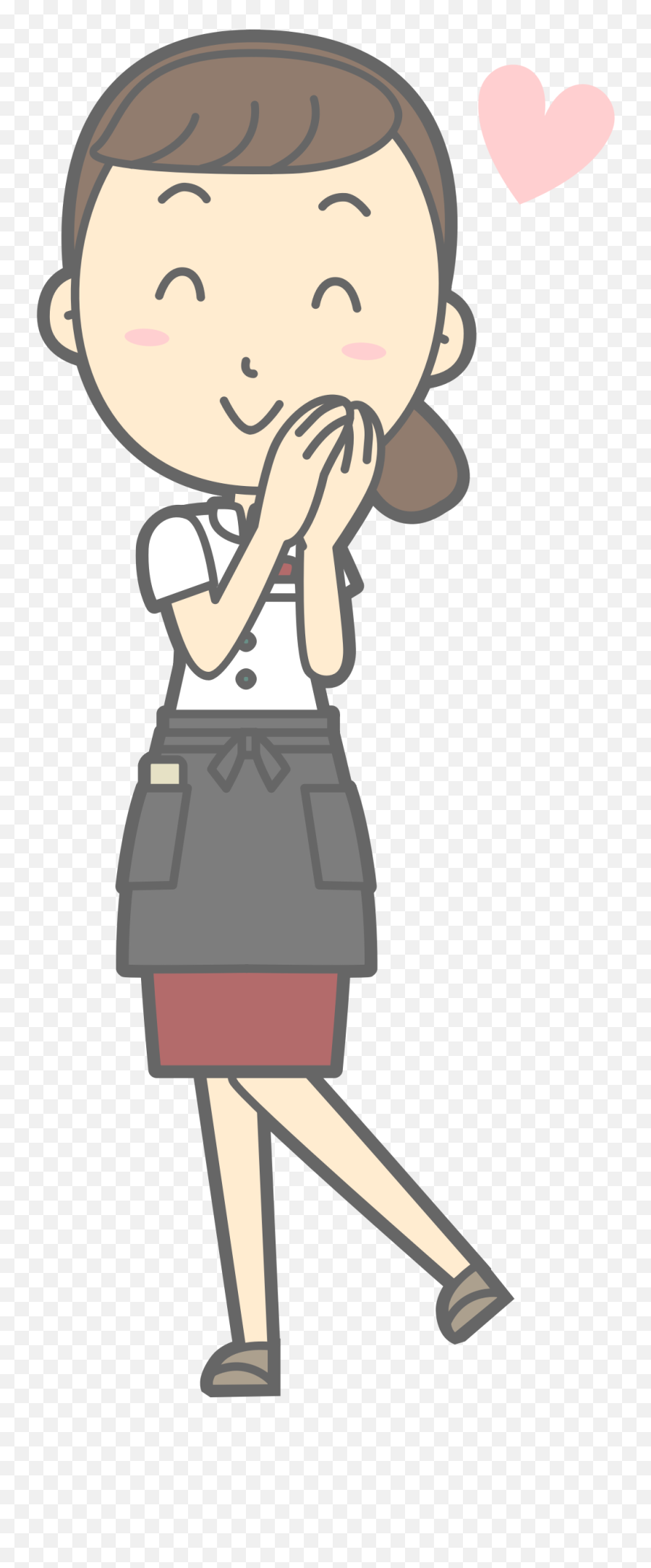 Free Icons Png Design Of Young Waitress - Waiter Images Cartoon Png,Waitress Png