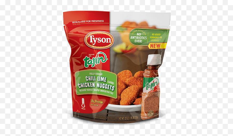 Tajin Chicken Nuggets - Tyson Tajin Chicken Nuggets Png,Chicken Nugget Transparent